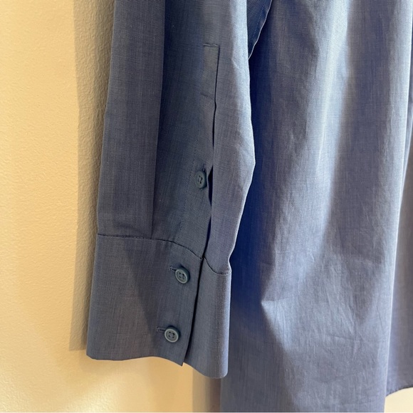 COS mandarin collar oversized dress shirt - Picture 8 of 11